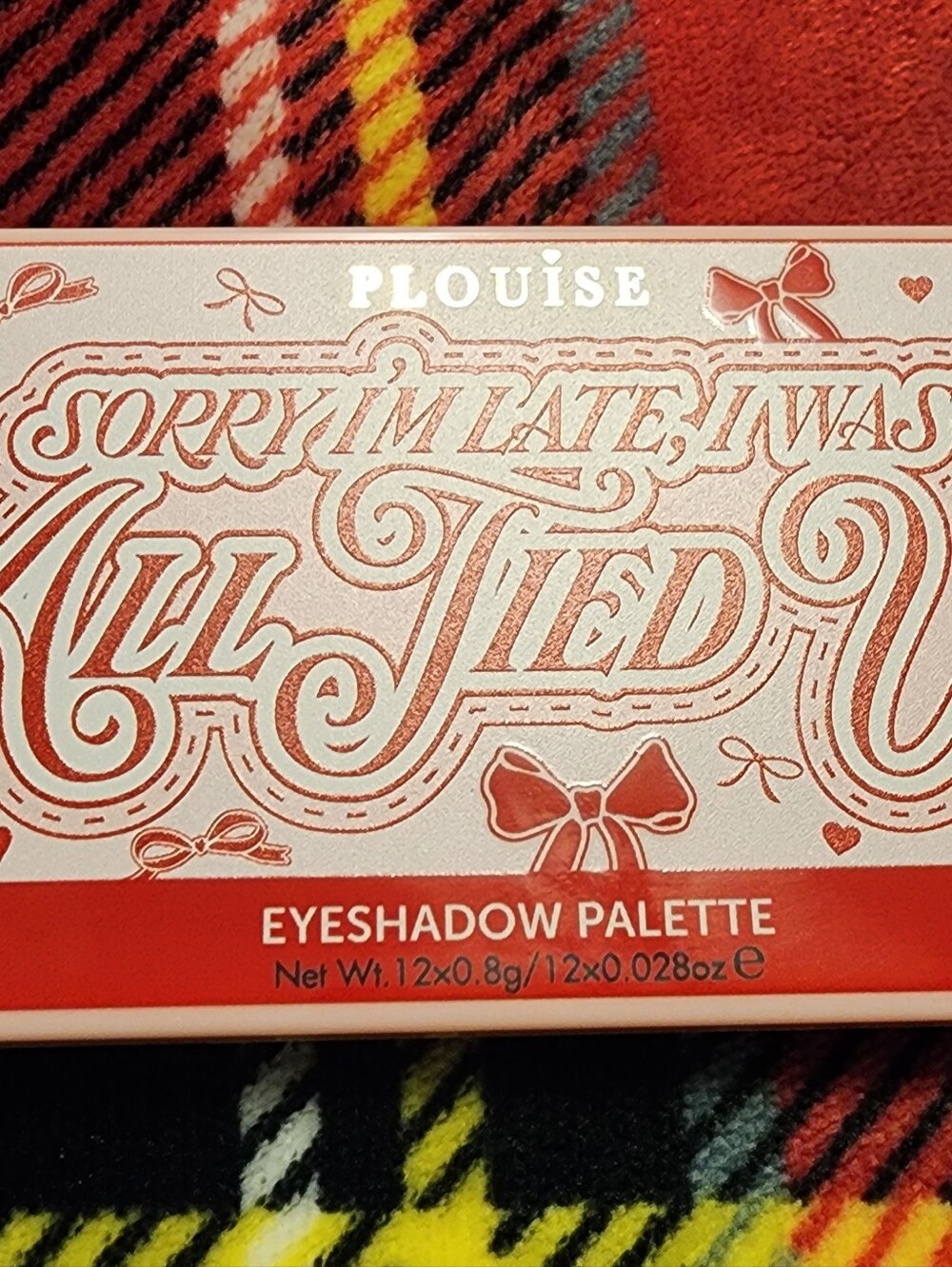 P.Louise "Sorry I'm Late, I Was All Tied Up" Eyeshadow Palette. Rare. HTF.